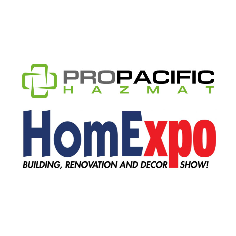 Pro Pacific Hazmat and HomExpo logos